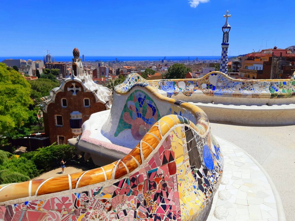 Vue de Barcelone depuis le Parc Güell