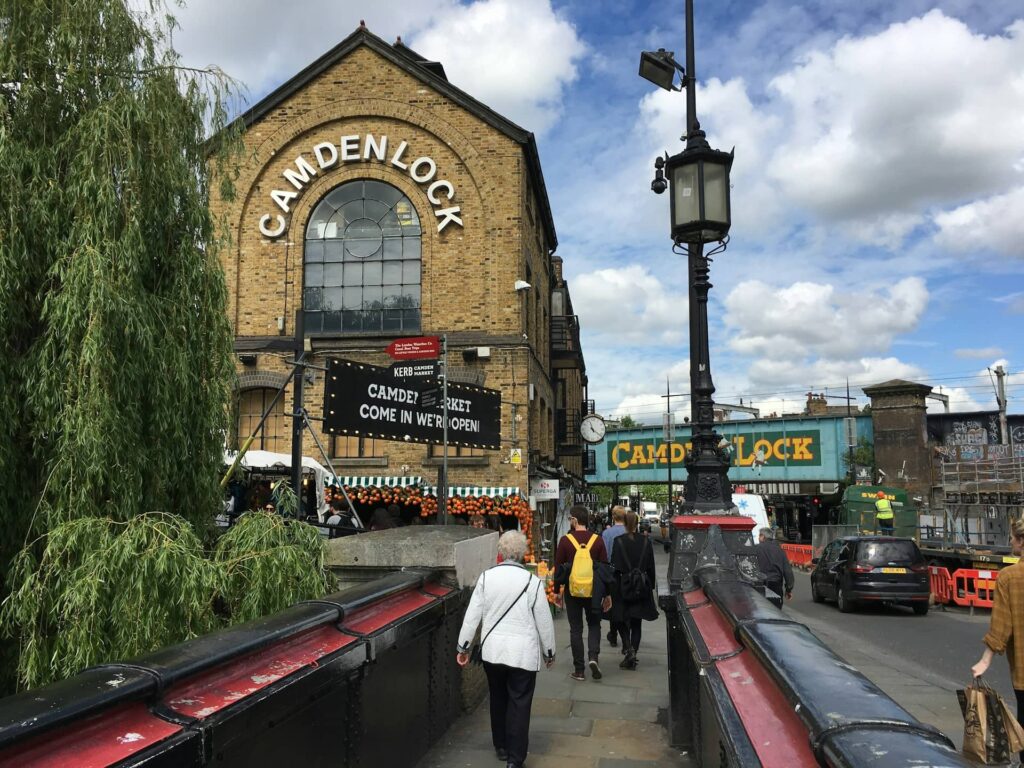 vue de Camden Lock durant le jour