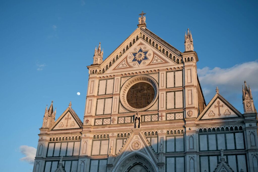 Basilique Santa Croce à Florence en Italie