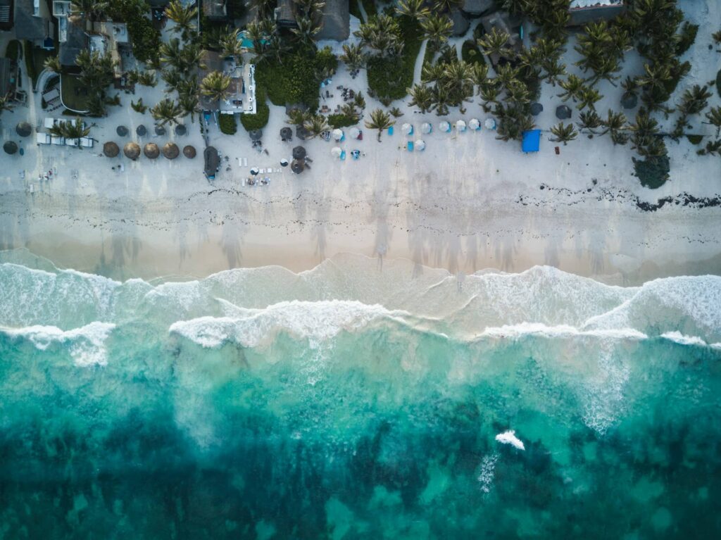 Plages de tulum au Mexique