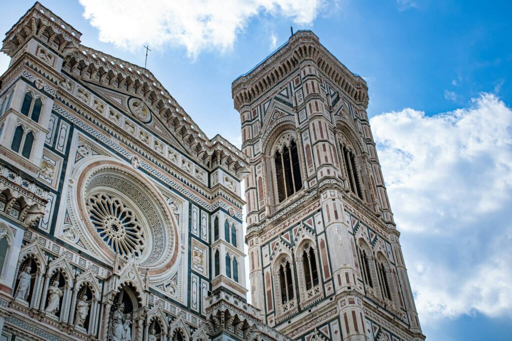 Vue sur le duomo de Florence en Italie