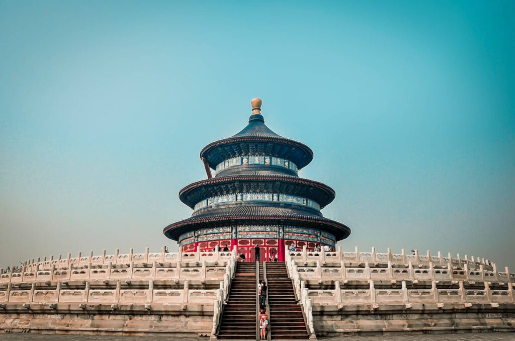 Temple du Ciel à Pékin en Chine