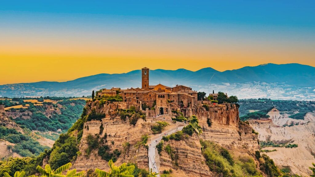 Civita di Bagnoregio, Ombrie Italie