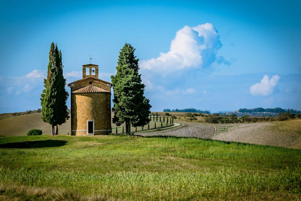 Val d'Orcia, Toscane Italie